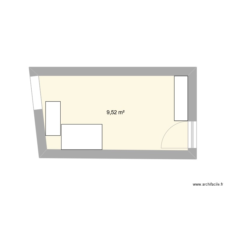 CH1. Plan de 1 pièce et 10 m2