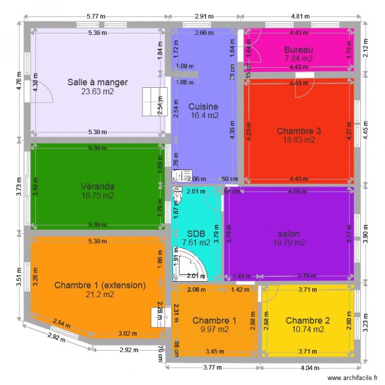 Plan de masse 3. Plan de 0 pièce et 0 m2