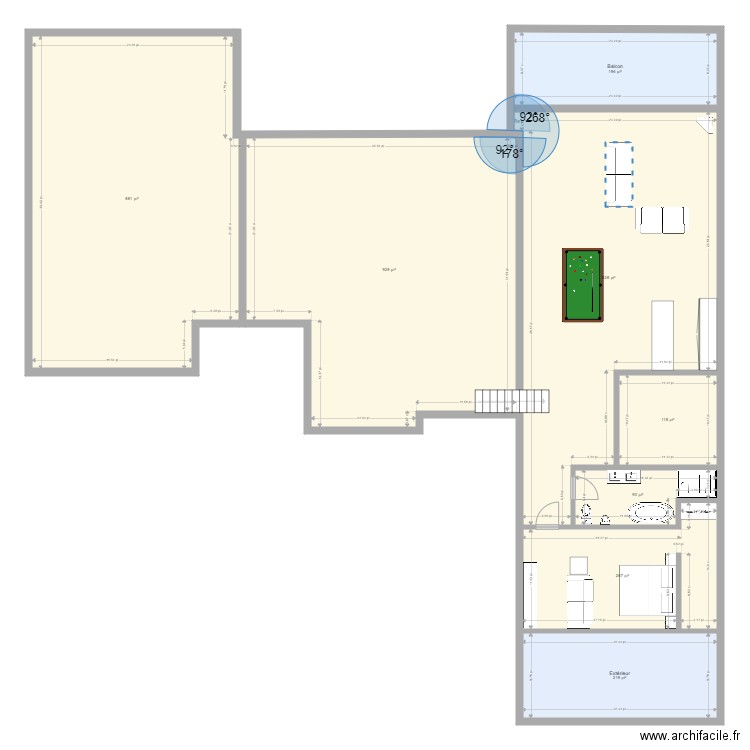 2e 5 aout reduit 1 chambre. Plan de 0 pièce et 0 m2