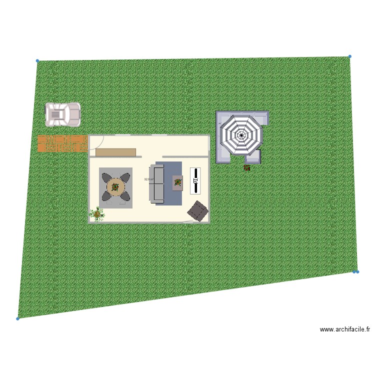 SALON. Plan de 0 pièce et 0 m2