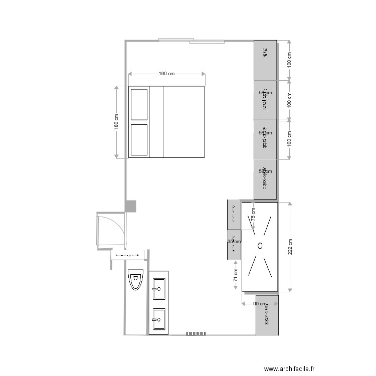 CHISDITS CHAMBRE9. Plan de 0 pièce et 0 m2