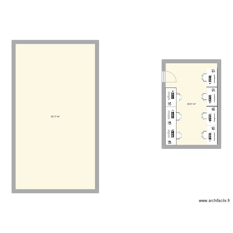 orga. Plan de 0 pièce et 0 m2