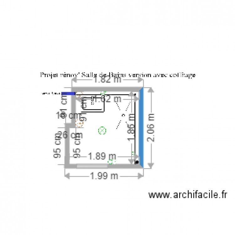 Salle de Bains av rénov. Plan de 0 pièce et 0 m2