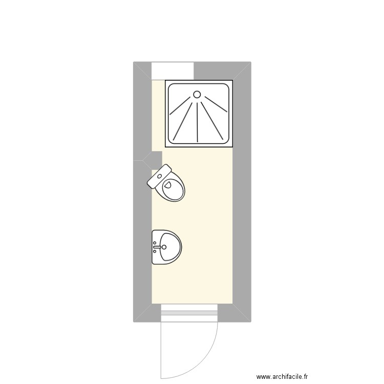 salle d'eau ENGHIEN. Plan de 0 pièce et 0 m2