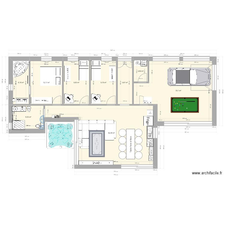 maison trop pa mal. Plan de 0 pièce et 0 m2