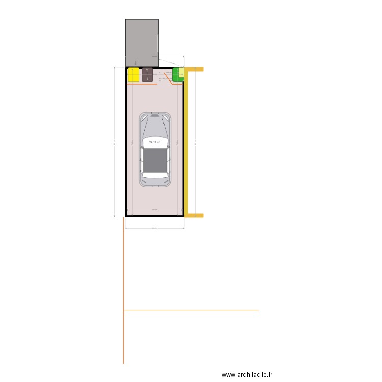 carport-St-Gilles-4-4. Plan de 1 pièce et 24 m2