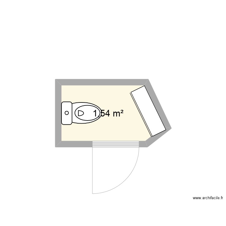 PIOLAT WC. Plan de 0 pièce et 0 m2