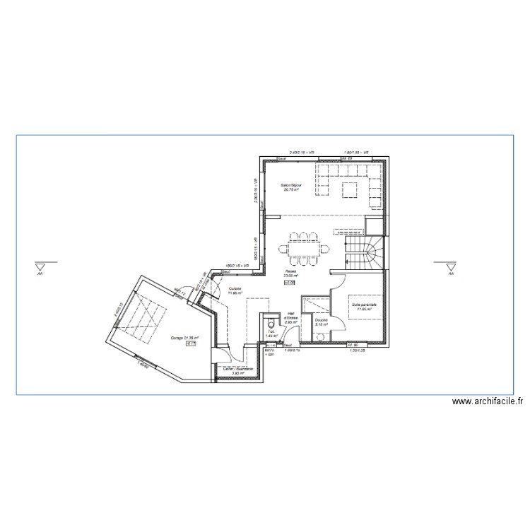 test 2. Plan de 0 pièce et 0 m2