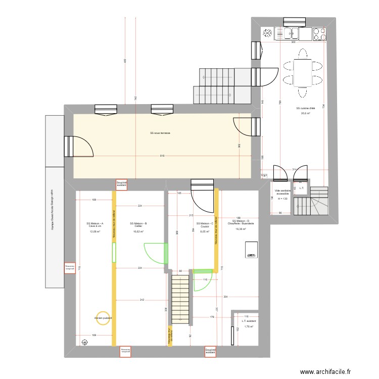 Projet_RDF_SS_Révision_1.1. Plan de 1 pièce et 25 m2