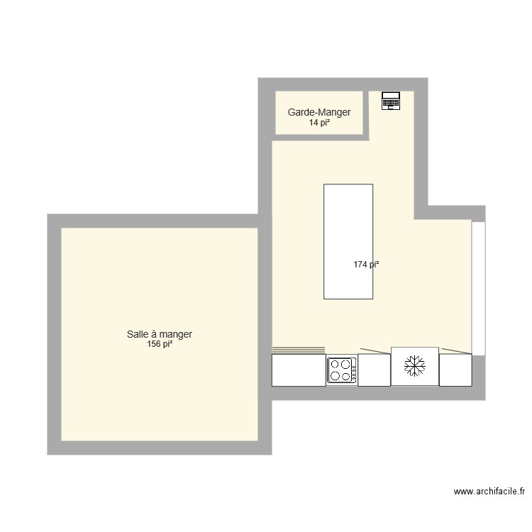 Rénovation Cuisine 2018. Plan de 0 pièce et 0 m2