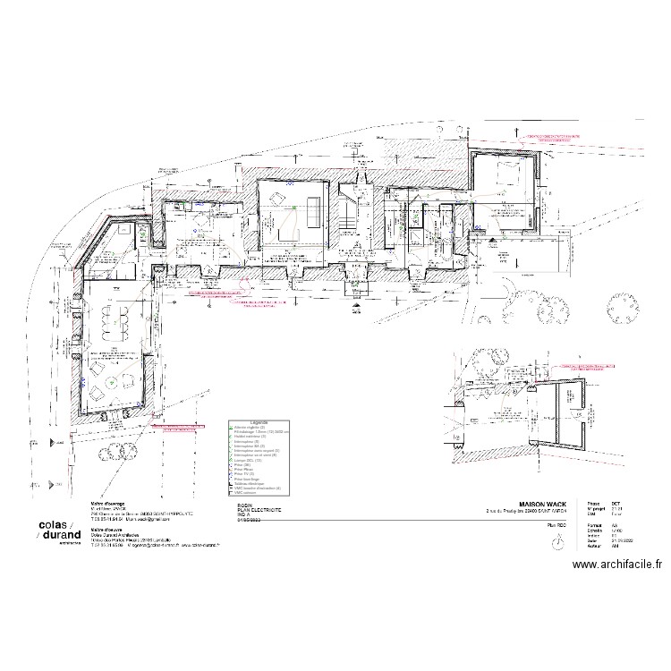 ROBIN_PLAN ELECTRICITE_IND A_WACK. Plan de 0 pièce et 0 m2