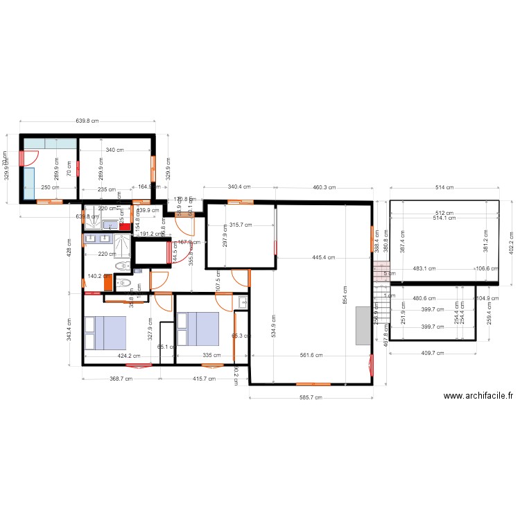 R DE C FINAL 1 COTES PIECES. Plan de 0 pièce et 0 m2