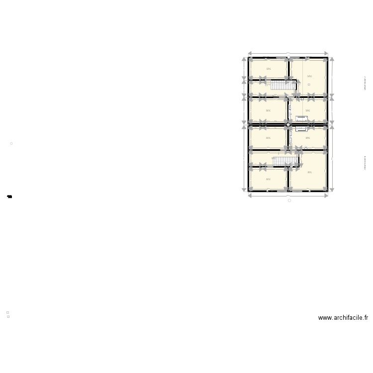 MEUBLE PLACOT 2 SEN MURS. Plan de 0 pièce et 0 m2