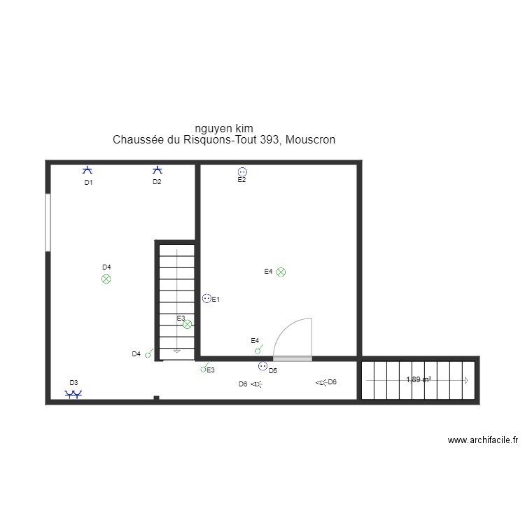 maison thuc 2. Plan de 0 pièce et 0 m2