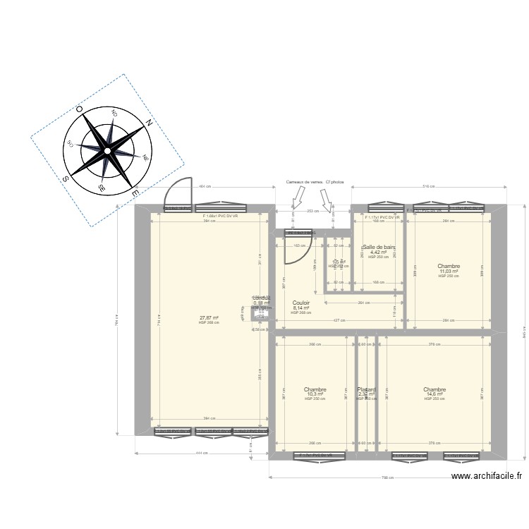 Arnoux. Plan de 0 pièce et 0 m2