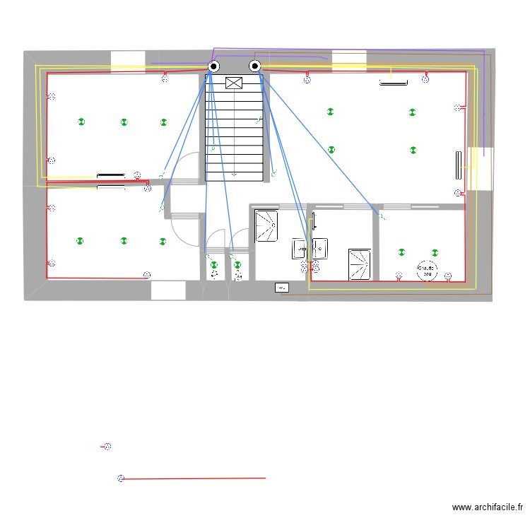 St Pé. Plan de 0 pièce et 0 m2