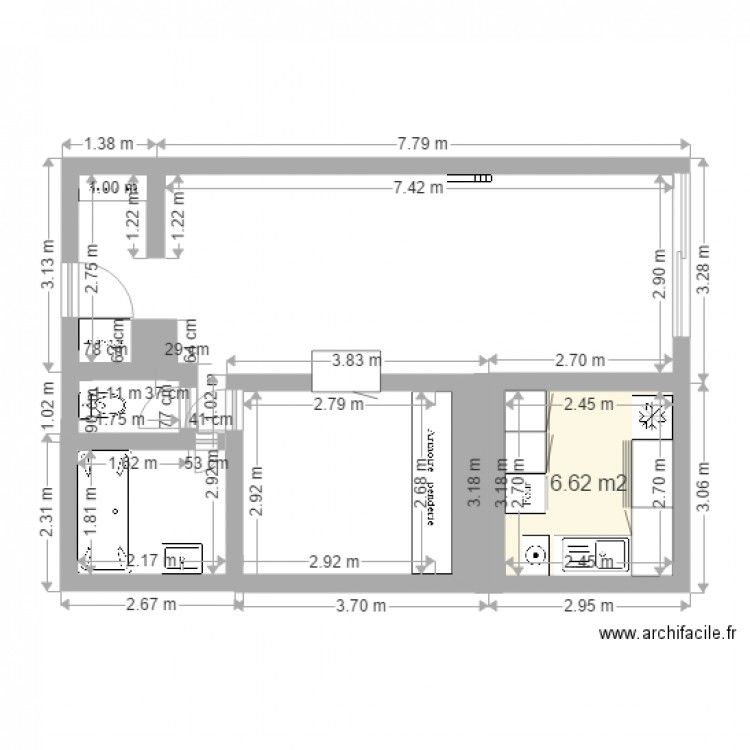 Cocon. Plan de 0 pièce et 0 m2