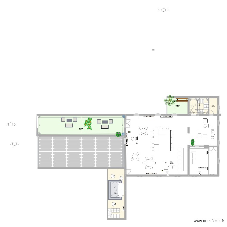 plan centre culturel 2. Plan de 0 pièce et 0 m2