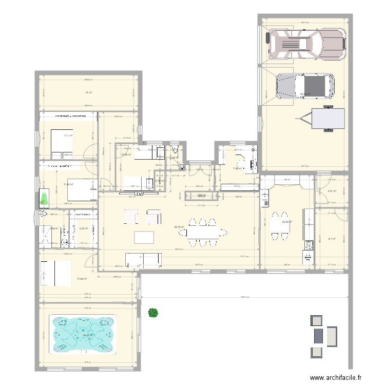 PLAN MAISON 280320 V6. Plan de 0 pièce et 0 m2