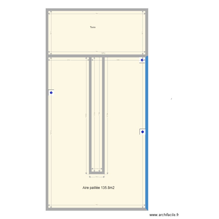 tunnel. Plan de 0 pièce et 0 m2