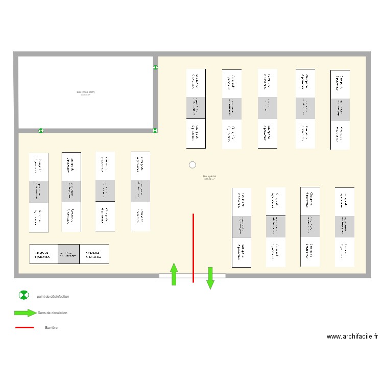 Bar spécial. Plan de 0 pièce et 0 m2