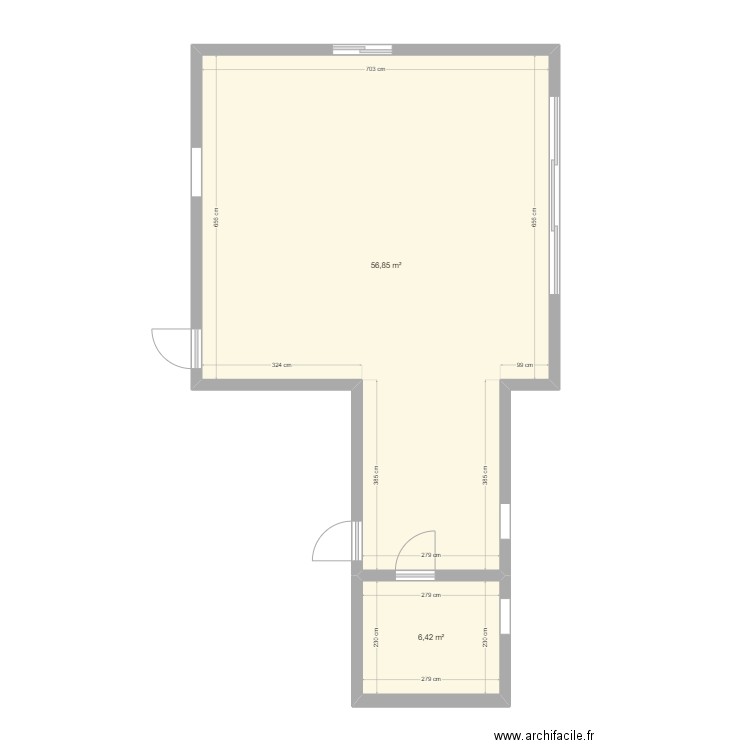 Osborn. Plan de 0 pièce et 0 m2