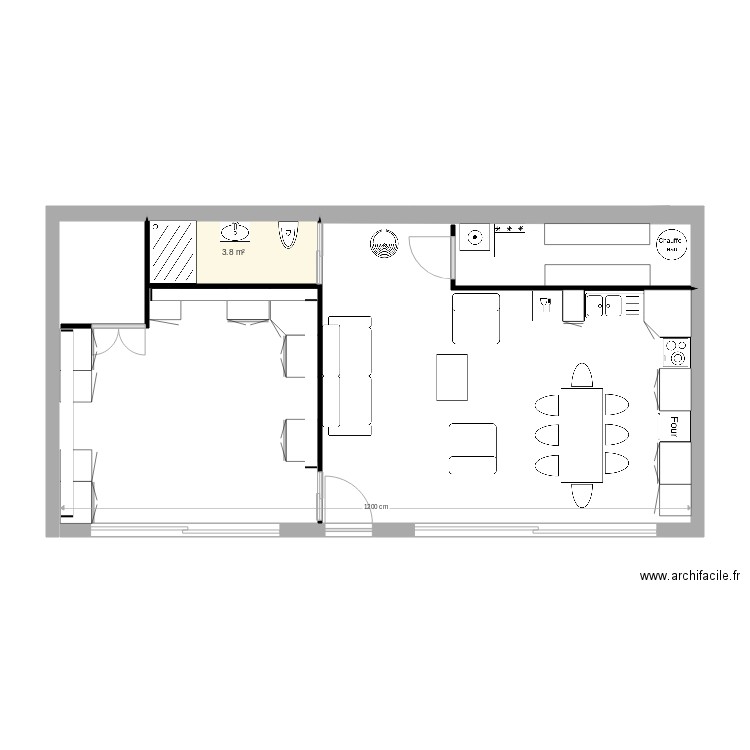 Maison bois 2. Plan de 0 pièce et 0 m2