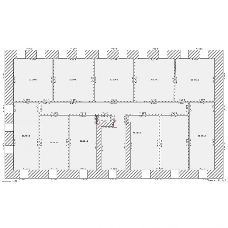 ECOLE ETAGE 2 ET 3. Plan de 0 pièce et 0 m2