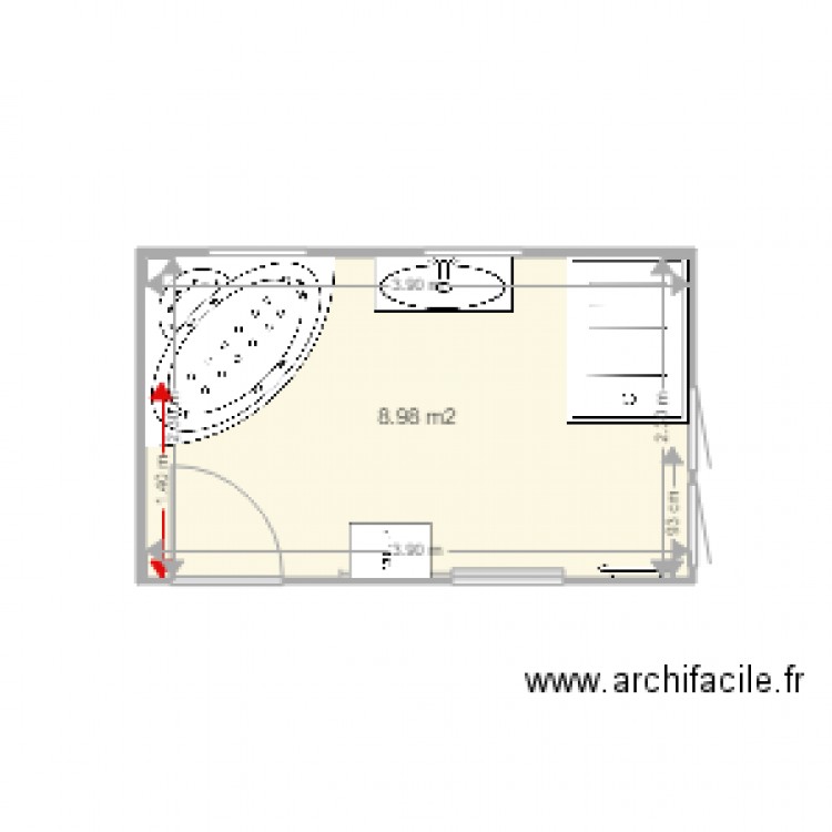 salle de bain validee. Plan de 0 pièce et 0 m2