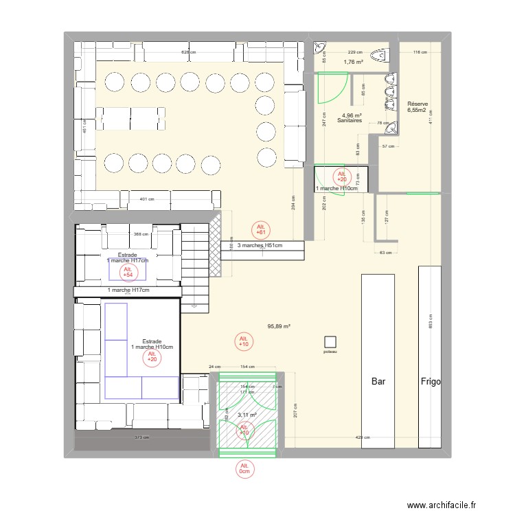 Kaza. Plan de 0 pièce et 0 m2