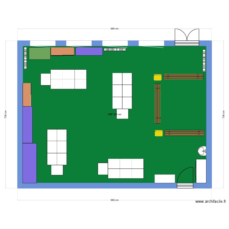 classe GS v2. Plan de 0 pièce et 0 m2