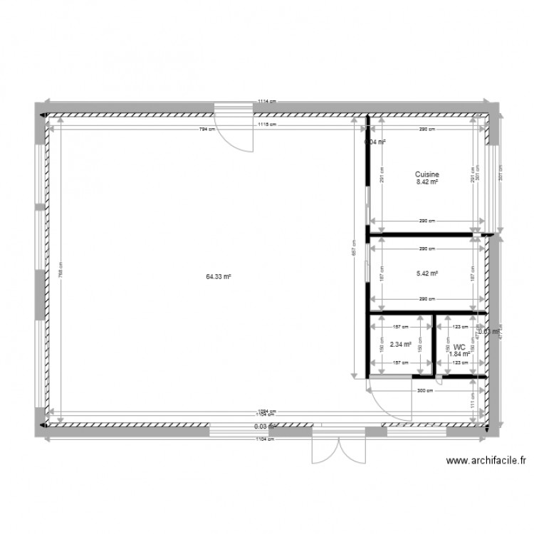 Cantine Scolaire. Plan de 0 pièce et 0 m2