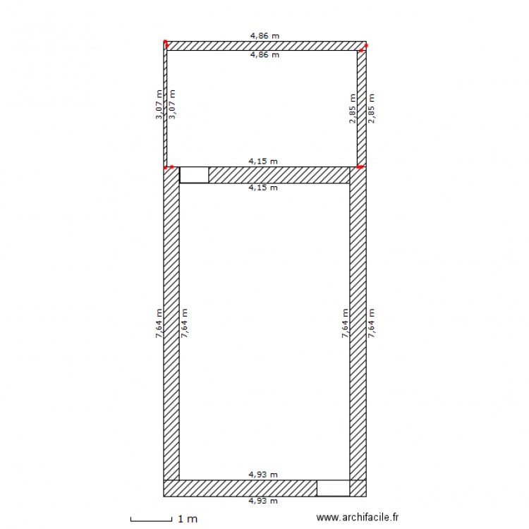 Essai Le Mazet. Plan de 0 pièce et 0 m2