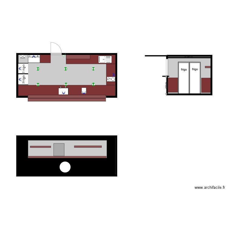 Yalu bar. Plan de 0 pièce et 0 m2