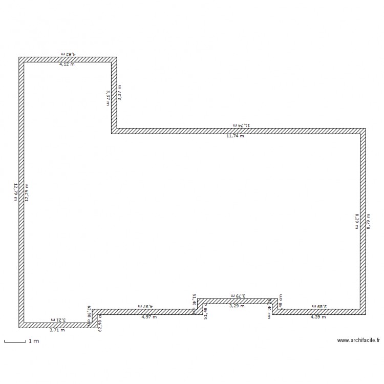 Vue dessus RDC. Plan de 0 pièce et 0 m2