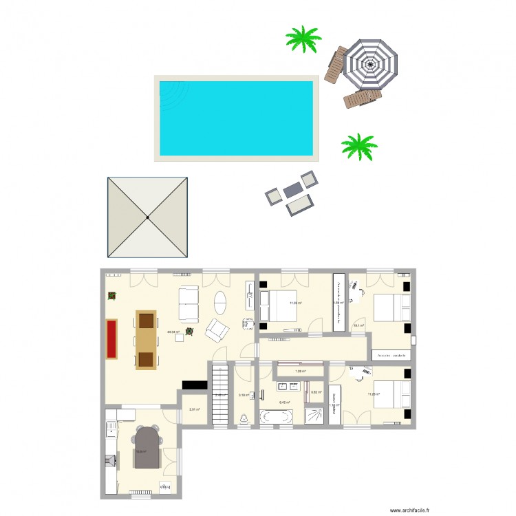 maison 4. Plan de 0 pièce et 0 m2