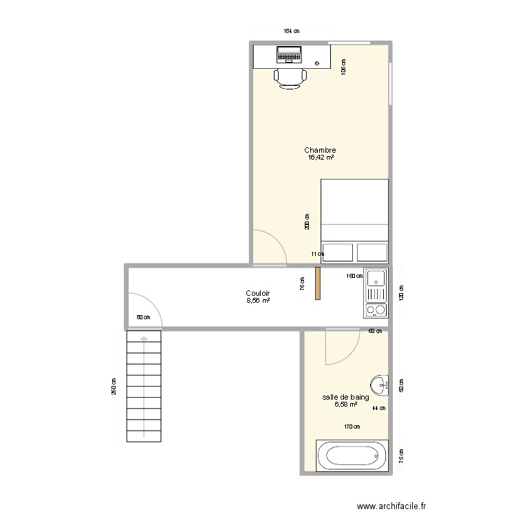 Studio Plaine 17. Plan de 0 pièce et 0 m2