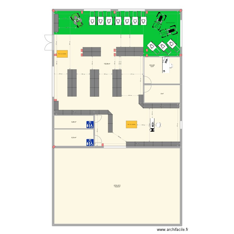 ETS COCHET BELLEY V3. Plan de 0 pièce et 0 m2