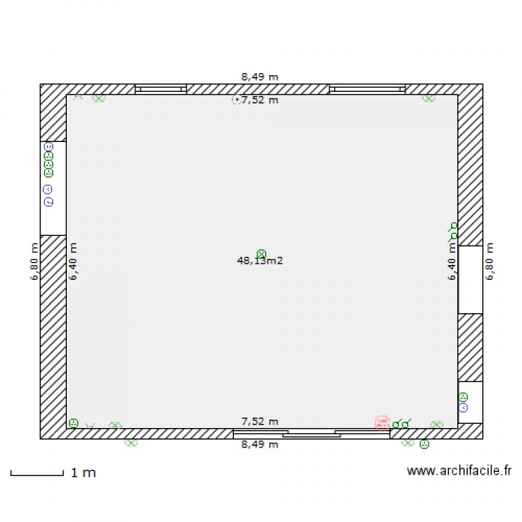 salon aout 2014. Plan de 0 pièce et 0 m2