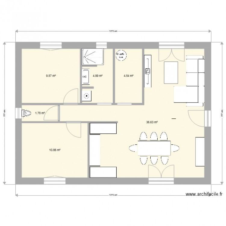 Maison maman 1. Plan de 0 pièce et 0 m2