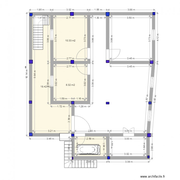 lassaad. Plan de 0 pièce et 0 m2