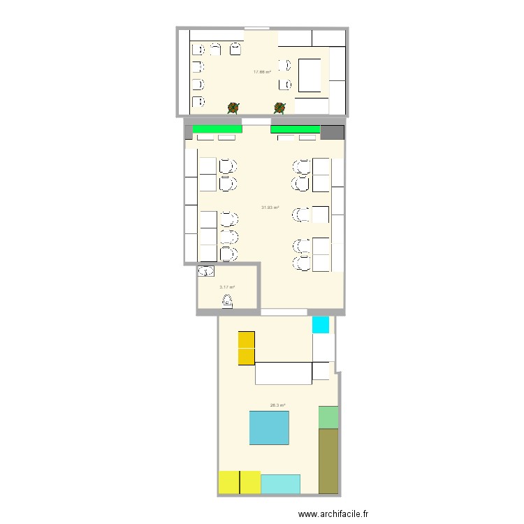 PLAN SANTA CRUZ. Plan de 0 pièce et 0 m2