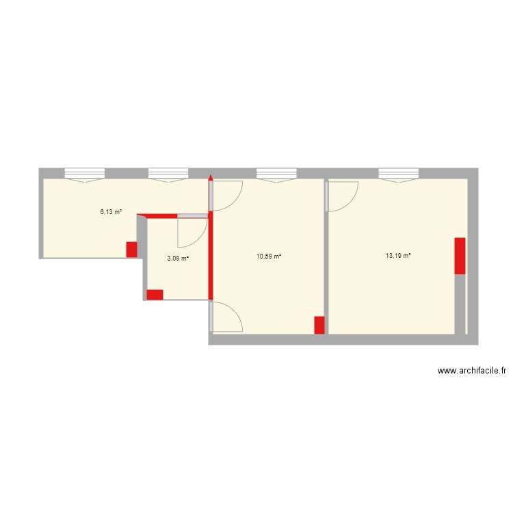 2ème Cour avant . Plan de 0 pièce et 0 m2