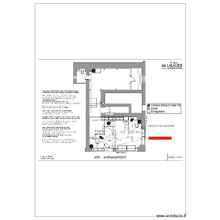 L'or Déco Vidéo. Plan de 0 pièce et 0 m2