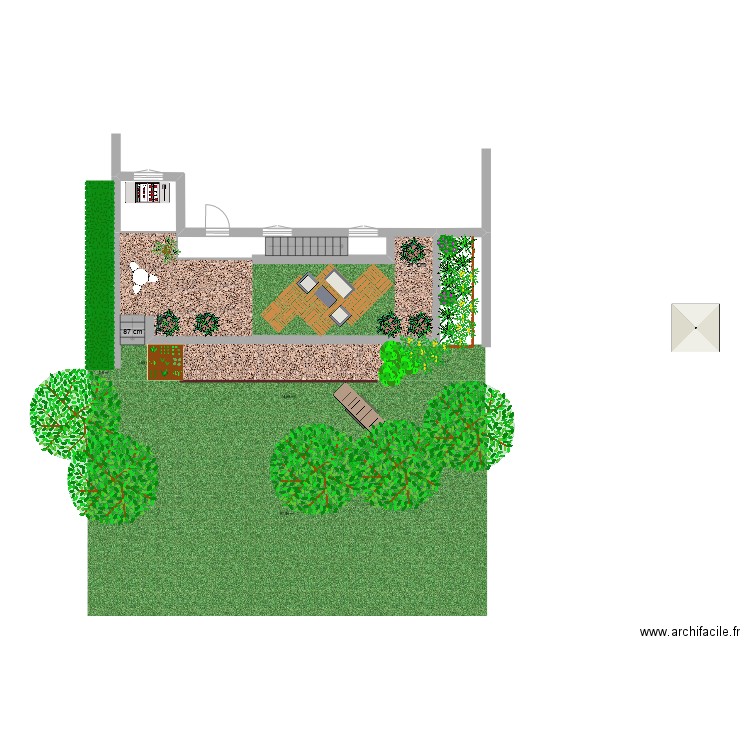 kiki jardin 4. Plan de 0 pièce et 0 m2