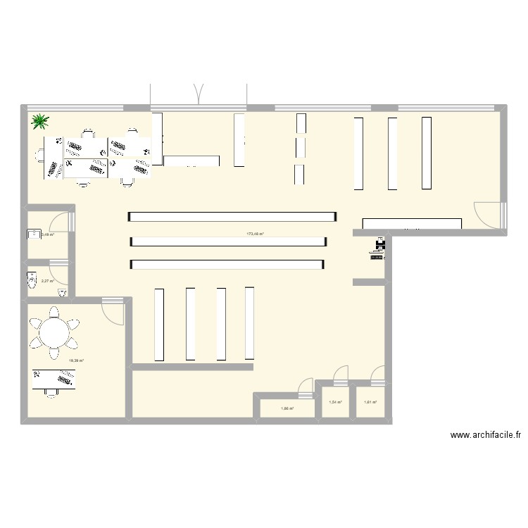 PlanTinkcoWasquehal. Plan de 7 pièces et 204 m2