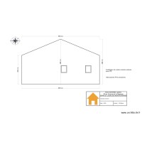 PLAN DE COUPE FACADE OUEST - DURAND