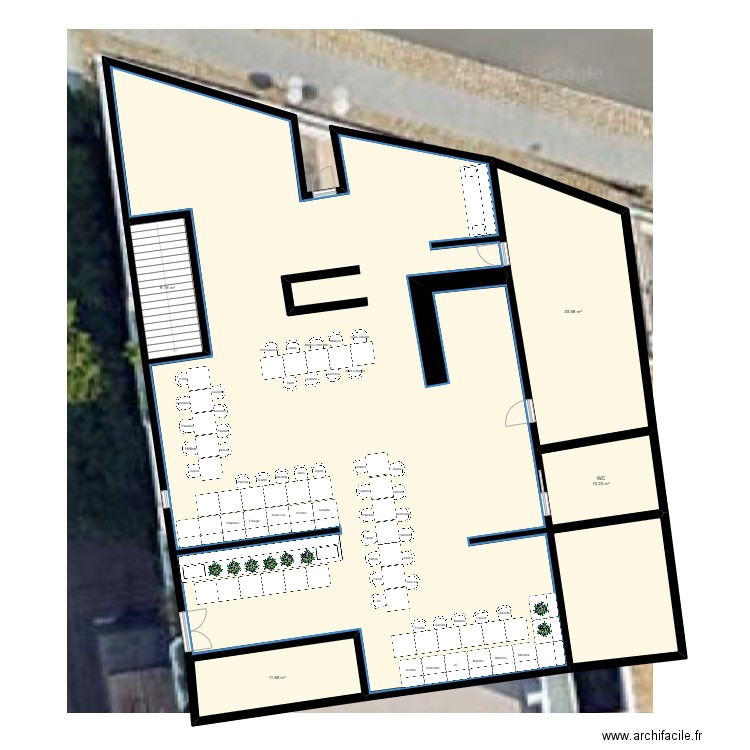 Macoha Plan idée. Plan de 6 pièces et 309 m2