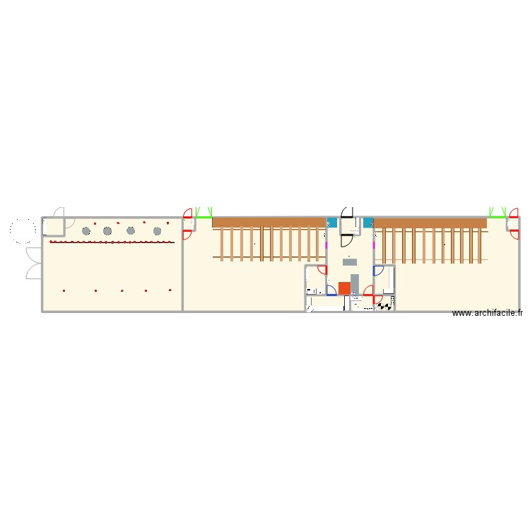 POULES PONDEUSE a. Plan de 8 pièces et 411 m2