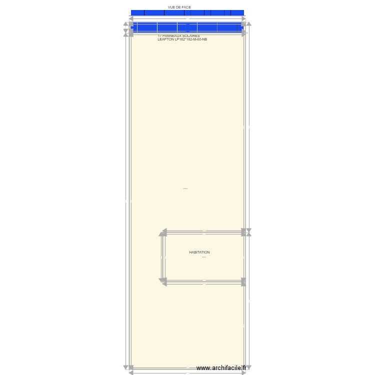 PLAN DE MASSE PS1. Plan de 2 pièces et 1194 m2